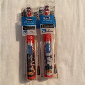 Star Wars Electric Toothbrush - Red set of 2